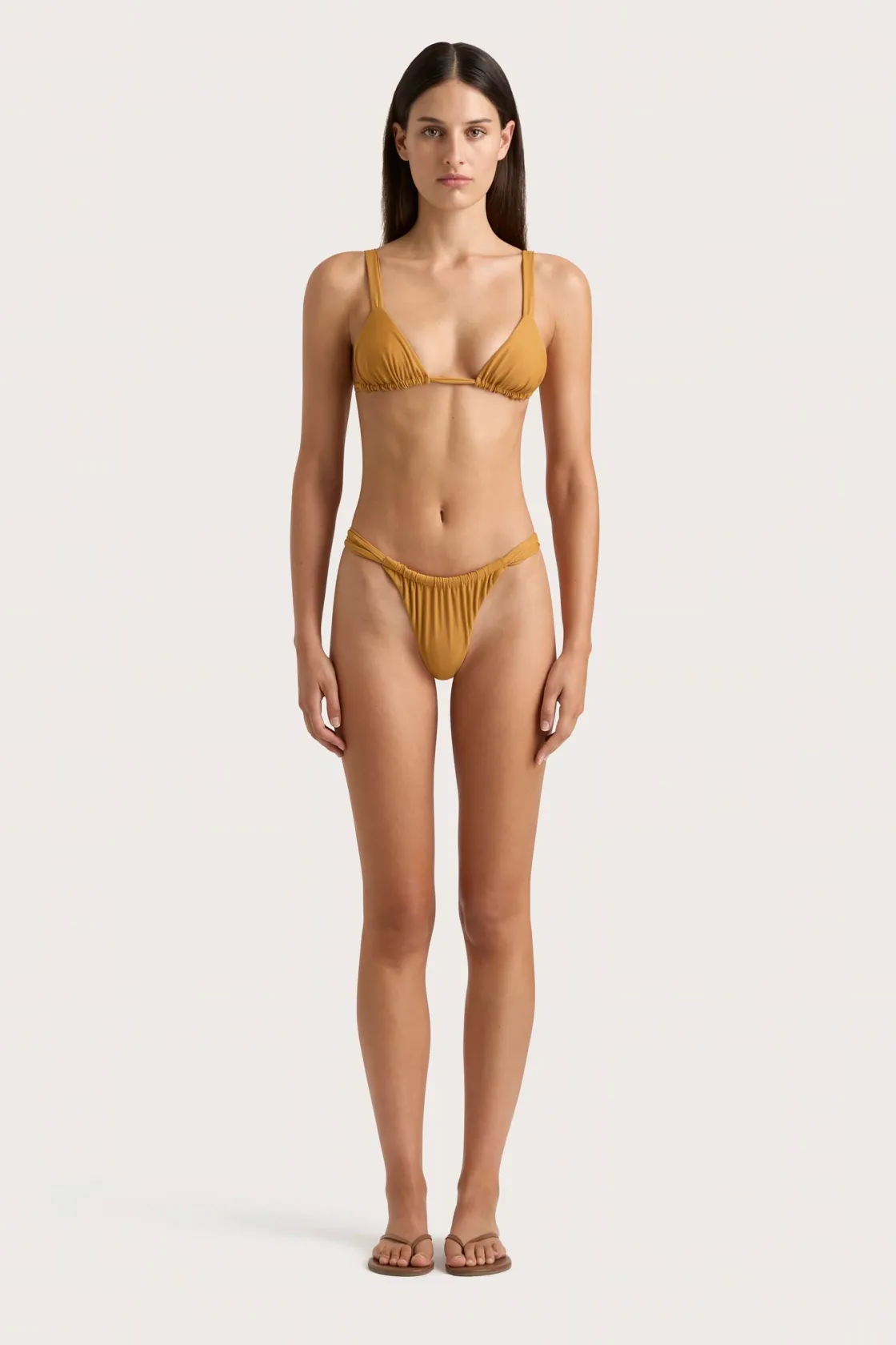 Swim^Faithfull The Brand Andez Bikini Bottom Terracotta