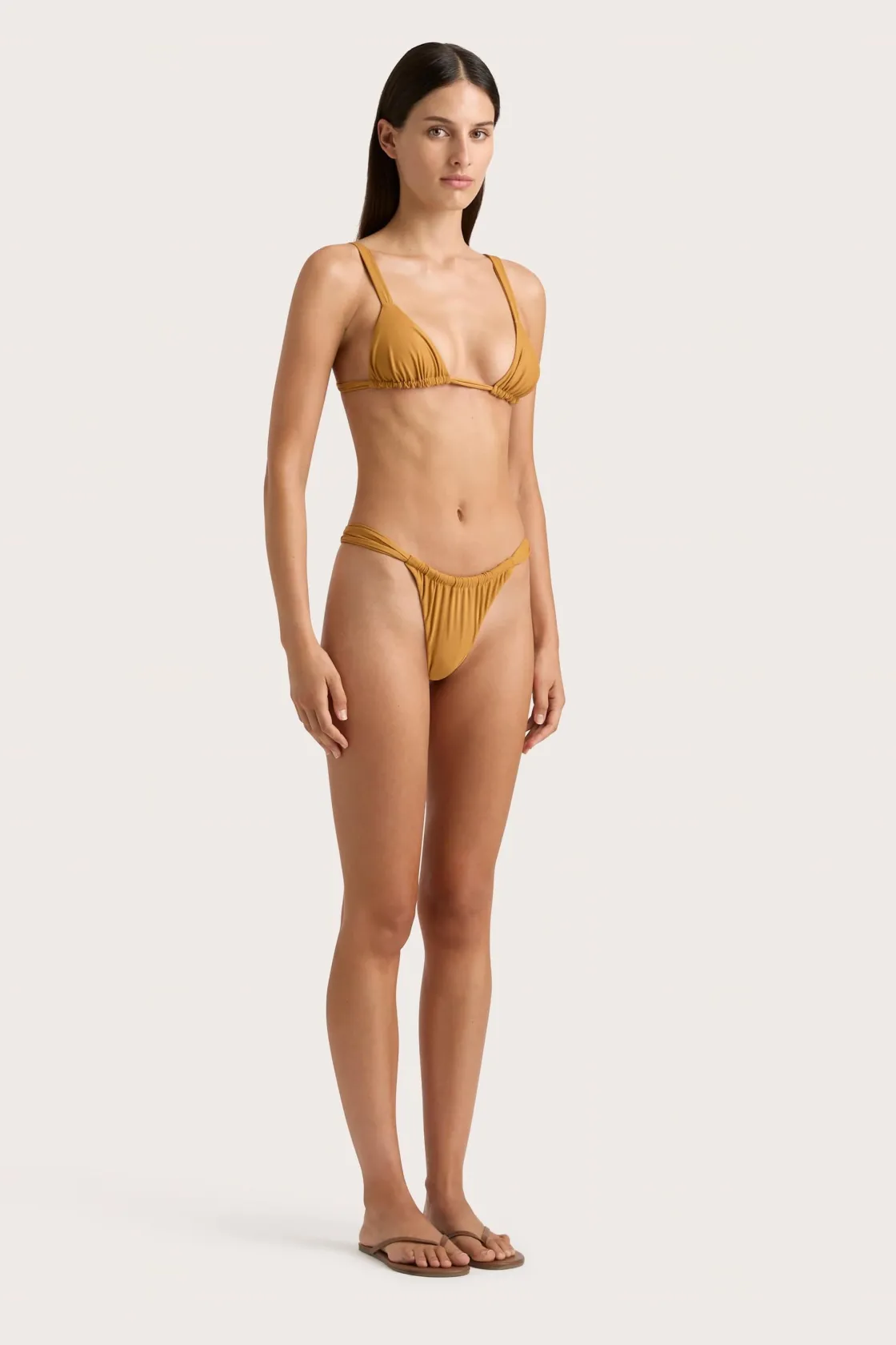 Swim^Faithfull The Brand Andez Bikini Bottom Terracotta