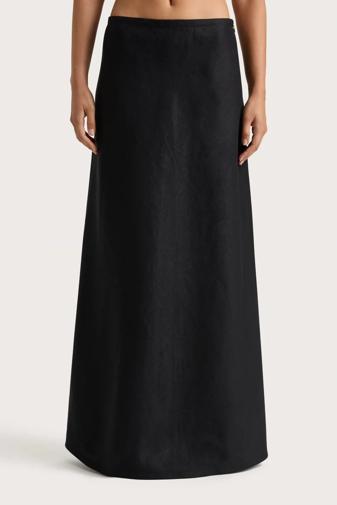 Bottoms^Faithfull The Brand Antibes Maxi Skirt Black