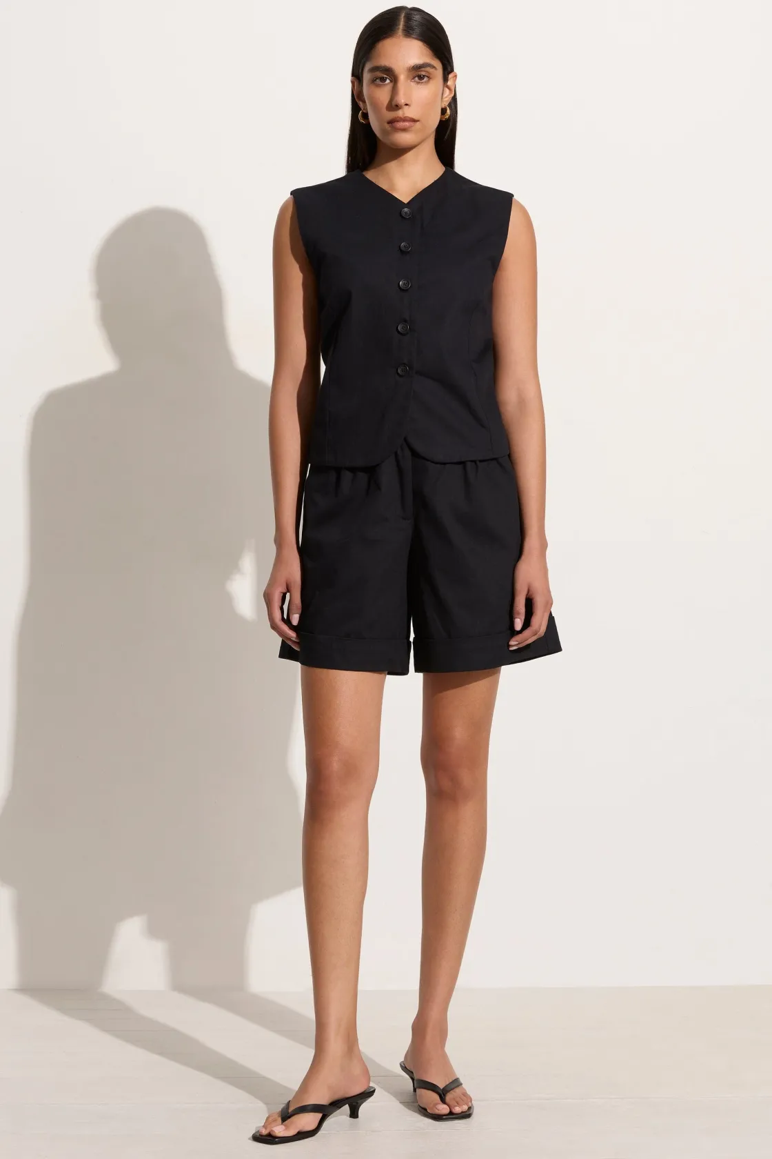 Bottoms^Faithfull The Brand Campania Short Black