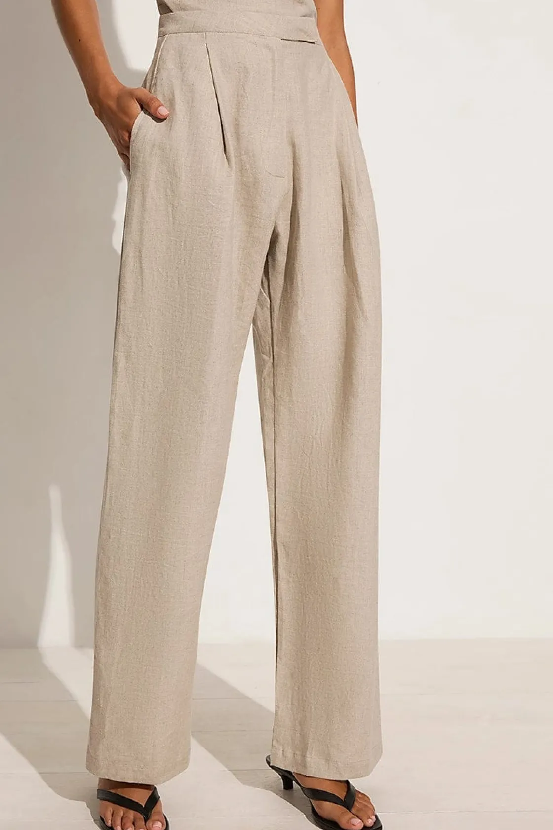 Bottoms^Faithfull The Brand Cedros Pant - Final Sale Natural