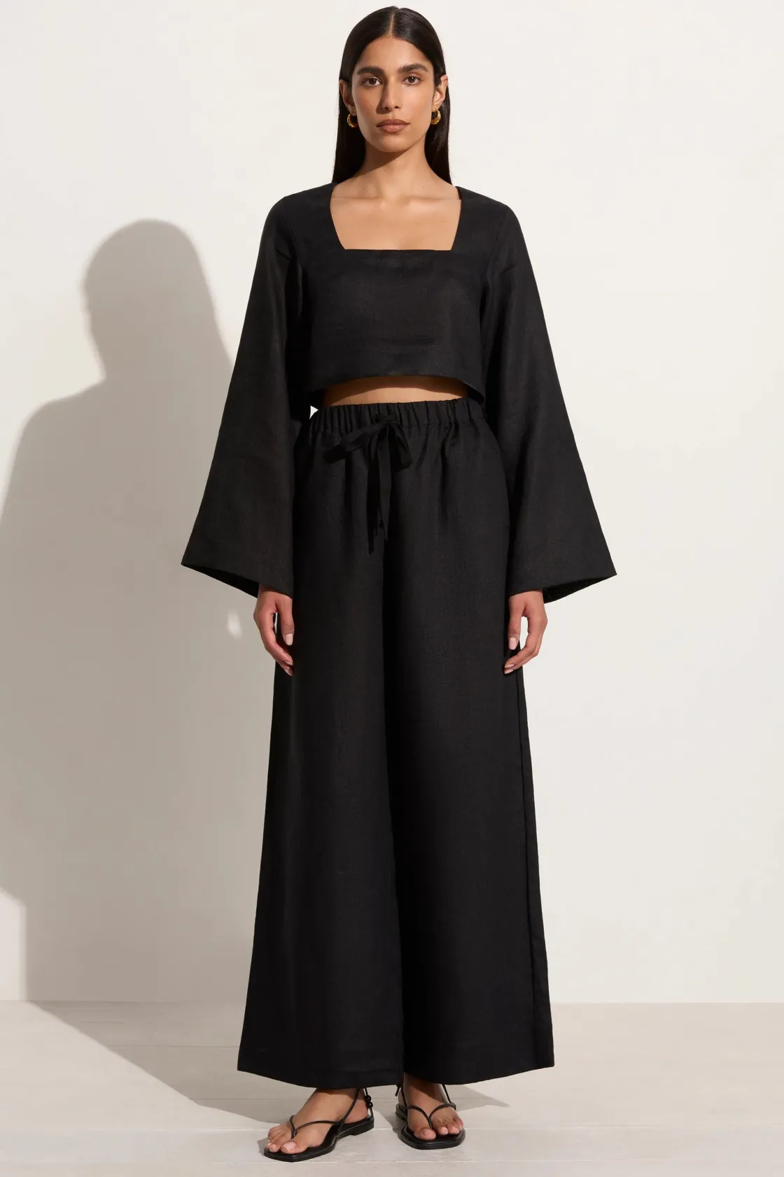 Bottoms^Faithfull The Brand Conigli Pant Black