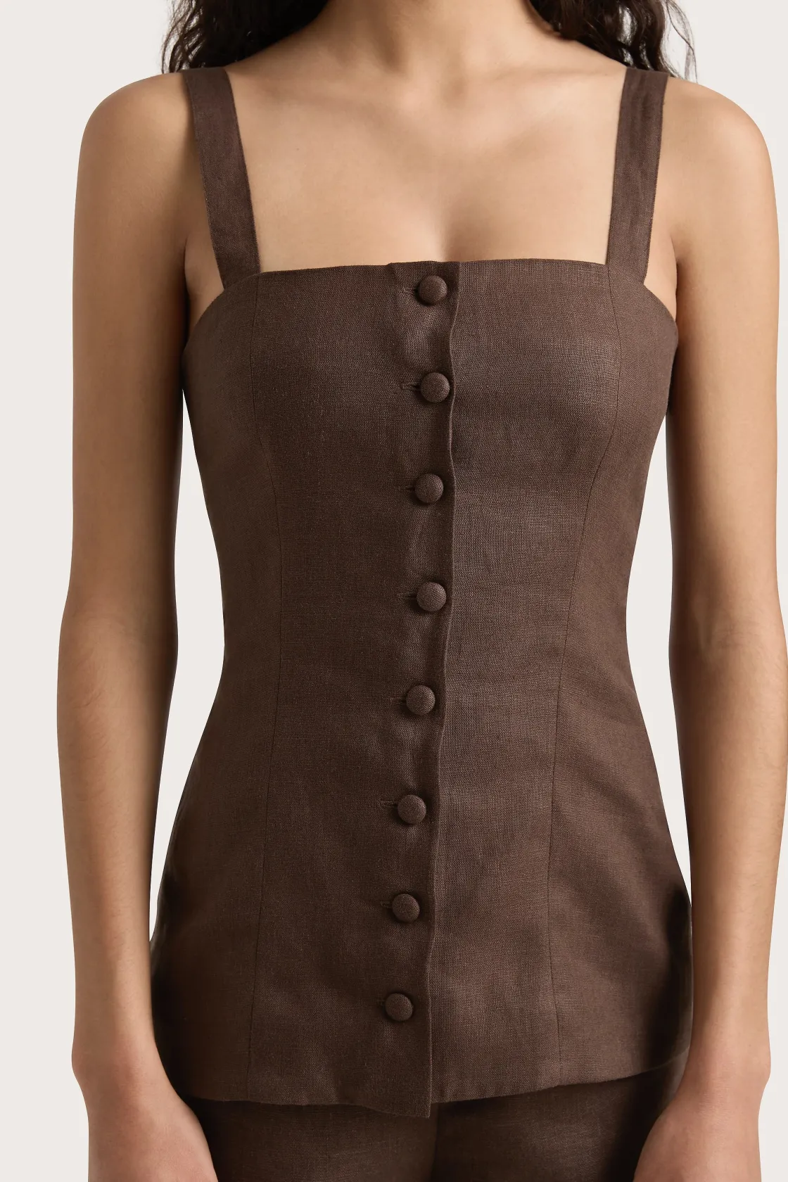 Matching Sets^Faithfull The Brand Corbiere Vest Bistre