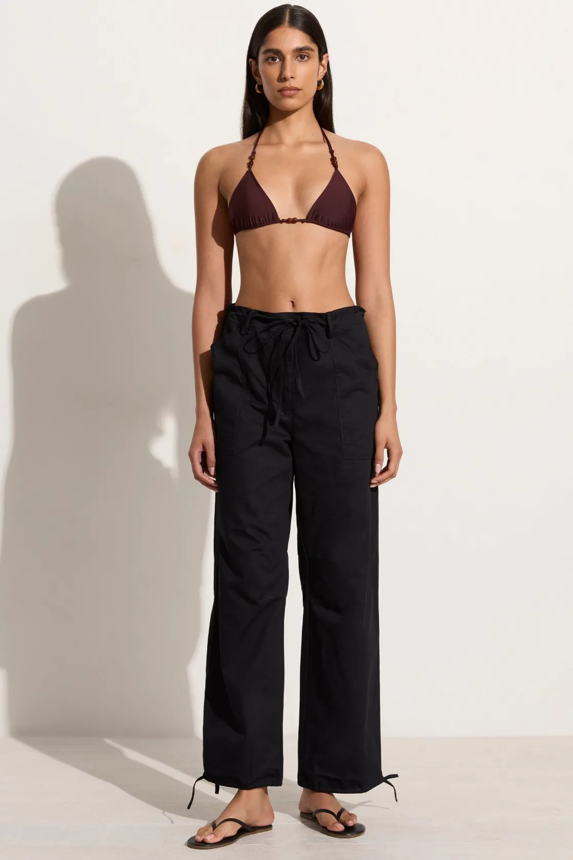 Bottoms^Faithfull The Brand Cristo Pant Black