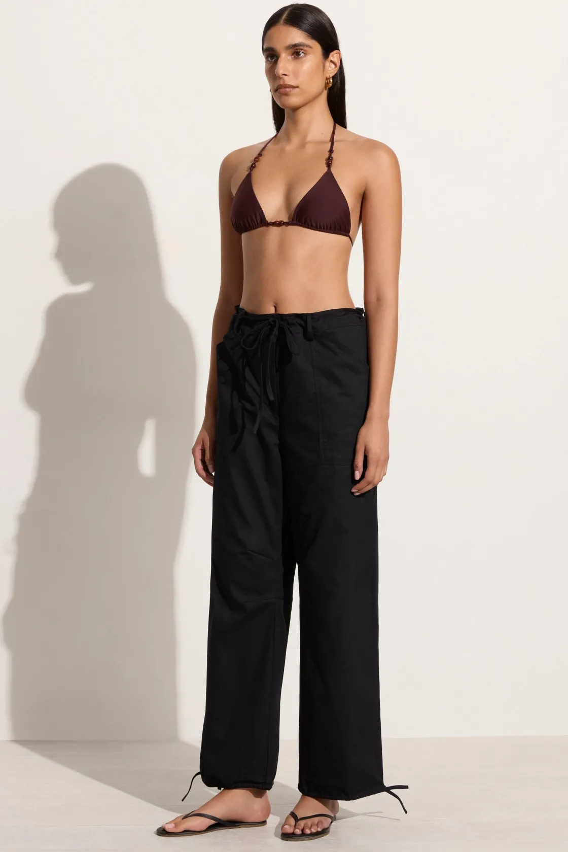 Bottoms^Faithfull The Brand Cristo Pant Black