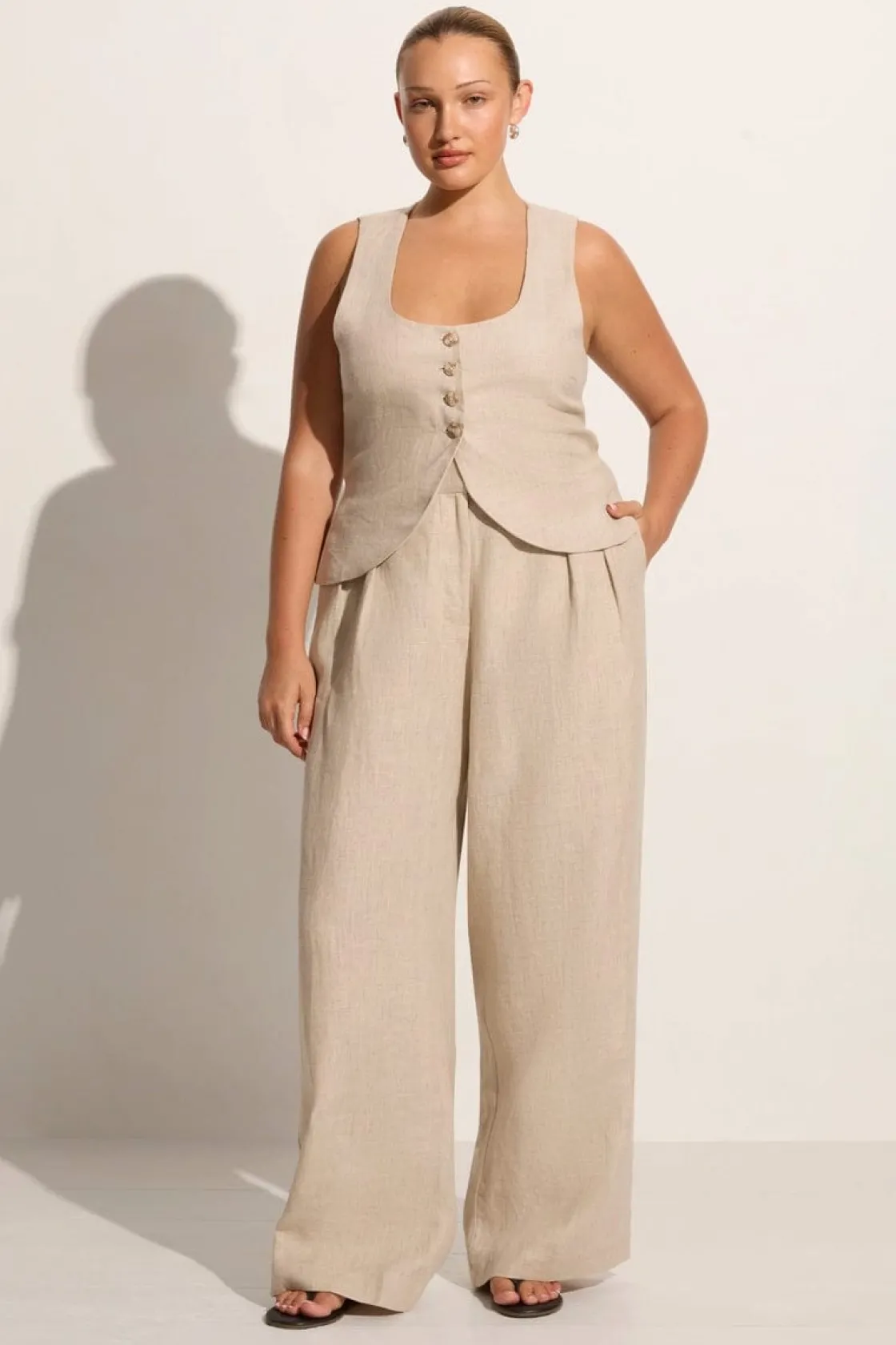 Bottoms^Faithfull The Brand Duomo Pant Natural
