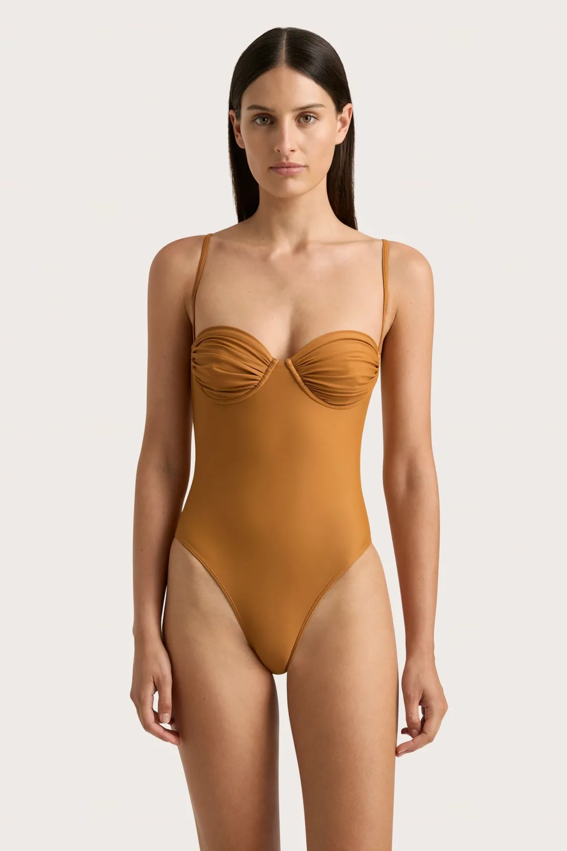Swim^Faithfull The Brand Gabriela One Piece Terracotta