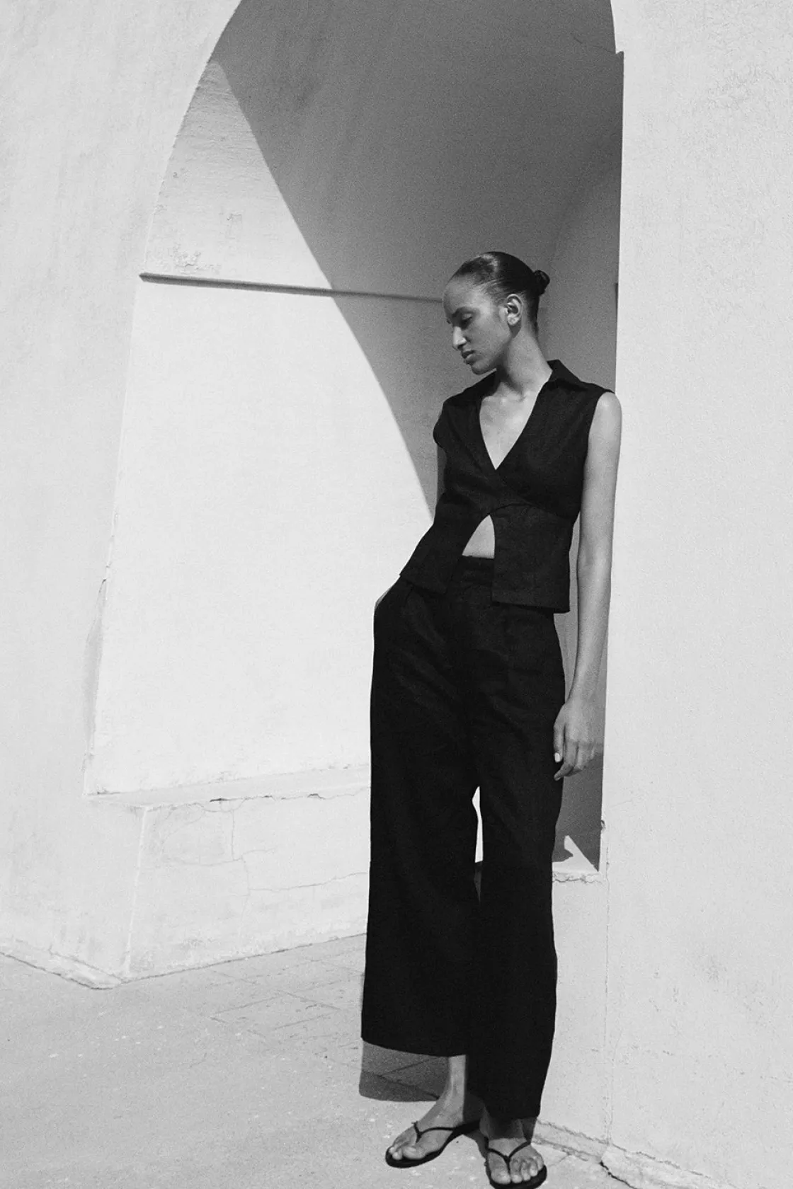 Bottoms^Faithfull The Brand Ida Pant Black