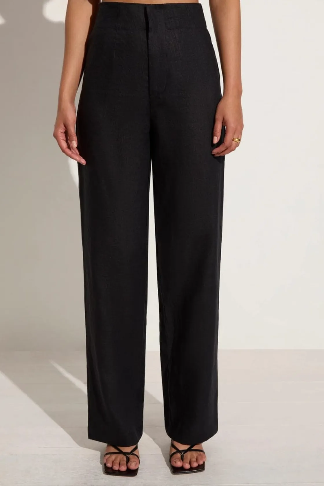 Bottoms^Faithfull The Brand Isotta Pant Black