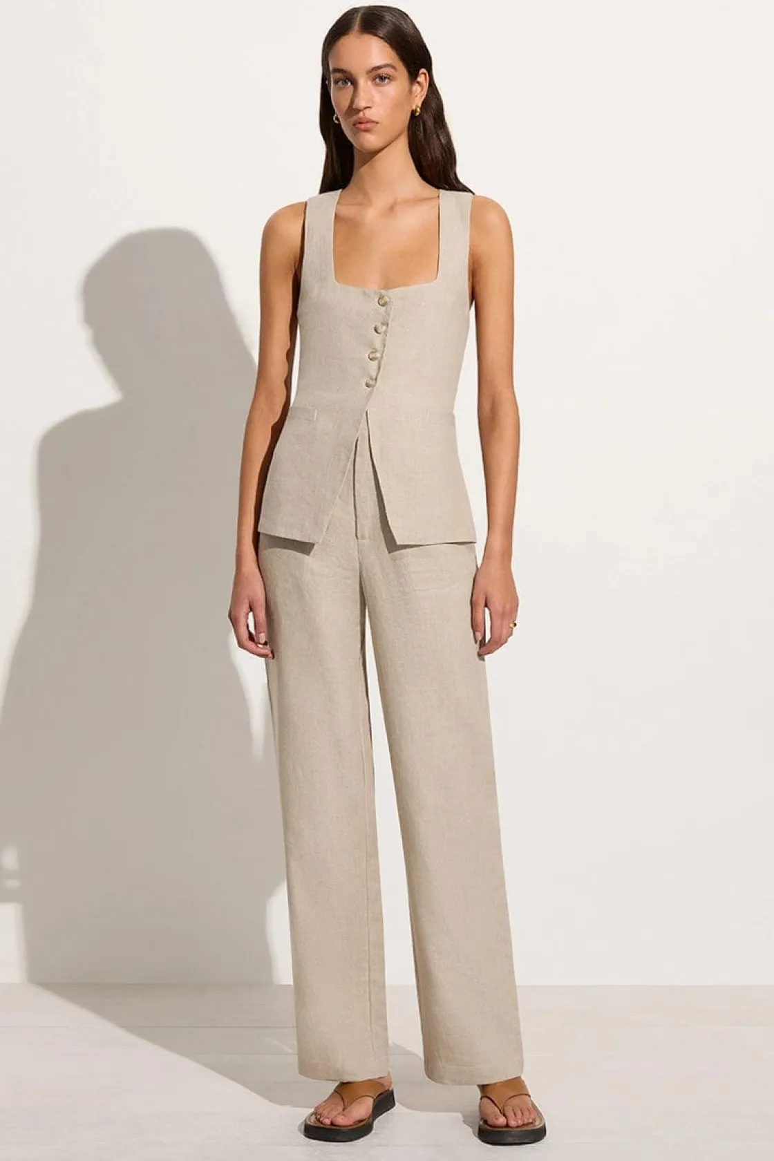 Bottoms^Faithfull The Brand Isotta Pant Natural