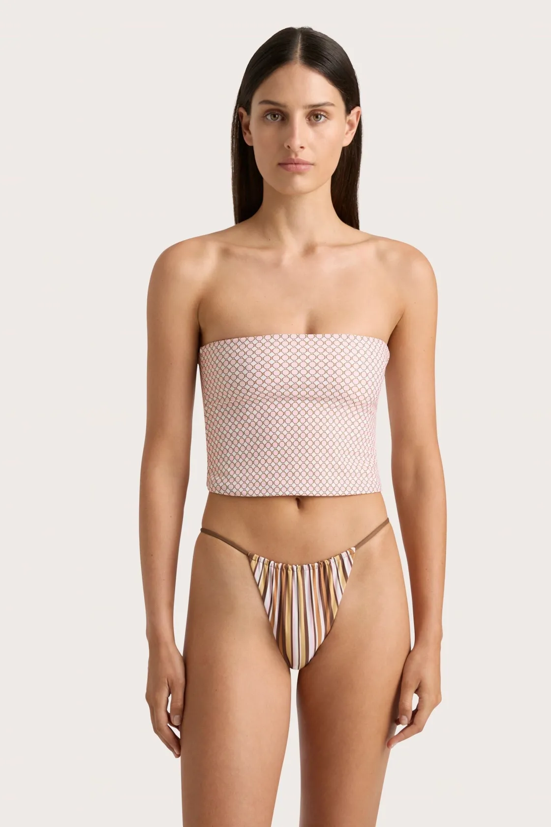Swim^Faithfull The Brand Jean Swim Top Oliander Blush Olianderblush