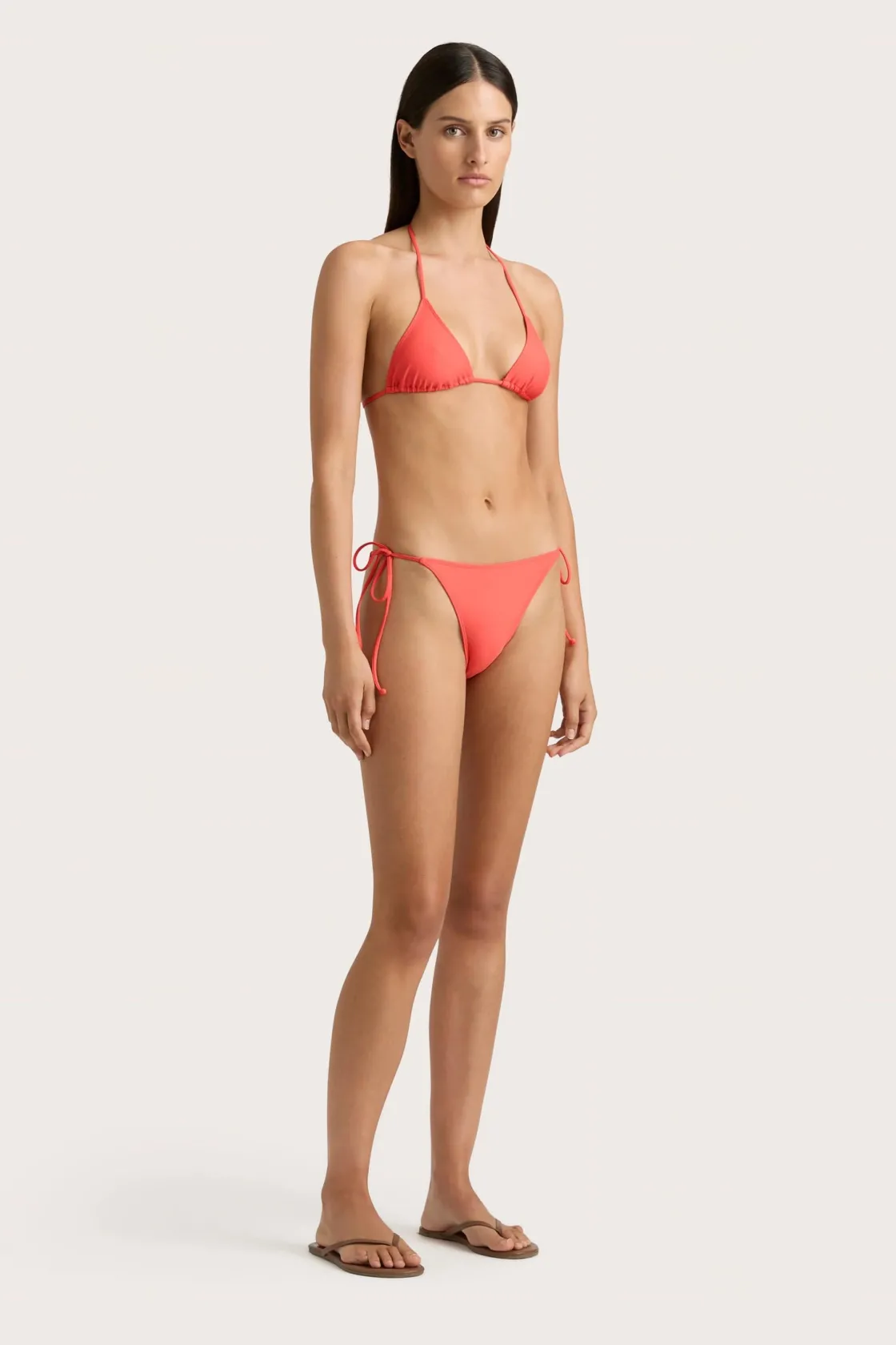 Swim^Faithfull The Brand Leo Bikini Bottom Vermillion