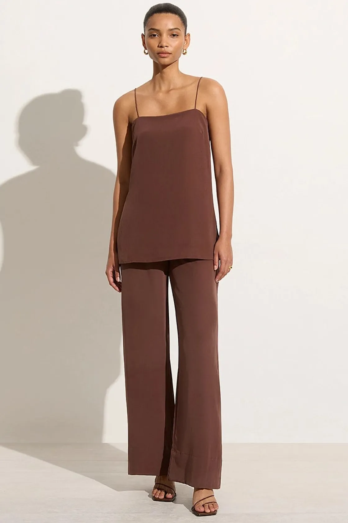 Bottoms^Faithfull The Brand Monforte Pant - Final Sale Tobacco