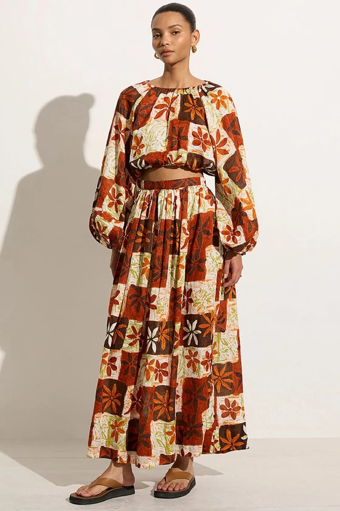 Bottoms^Faithfull The Brand Oliveira Skirt Tobago Floral - Final Sale Tobagofloral
