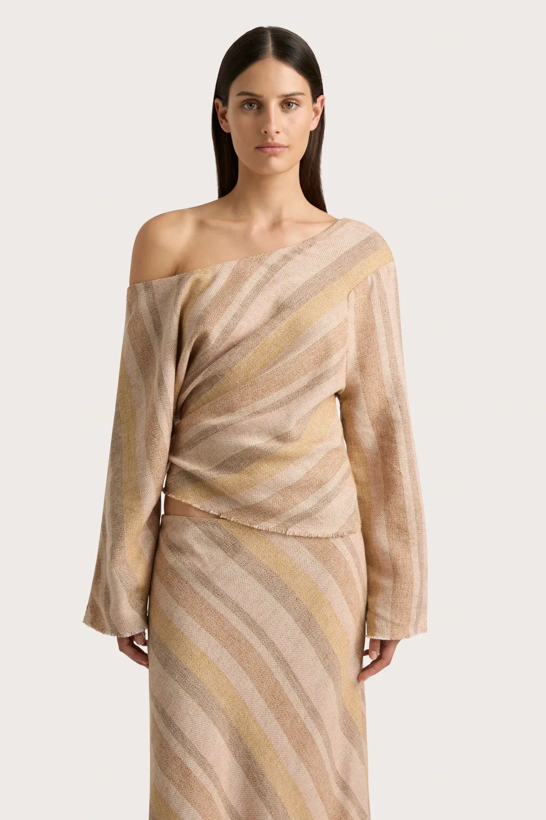 Tops^Faithfull The Brand Sao Paulo Top Terracotta Stripe Terracottamultistripe