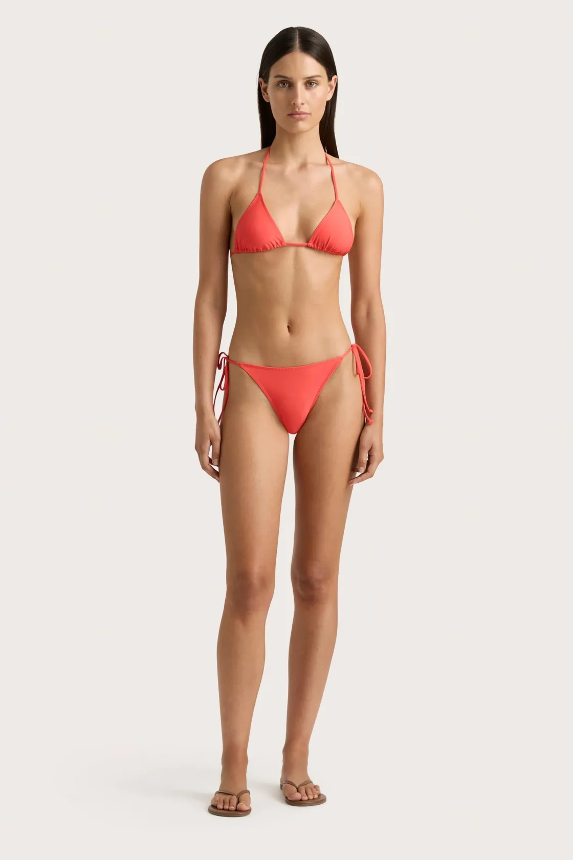 Swim^Faithfull The Brand Sete Bikini Top Vermillion