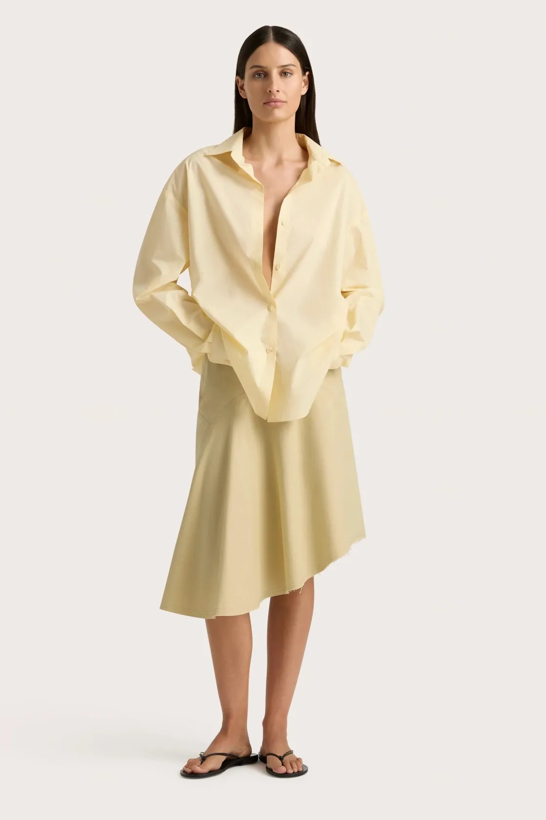 Tops^Faithfull The Brand Vieste Shirt Lemon