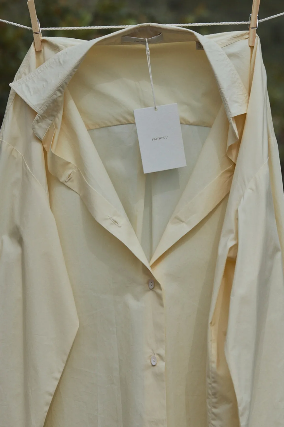 Tops^Faithfull The Brand Vieste Shirt Lemon